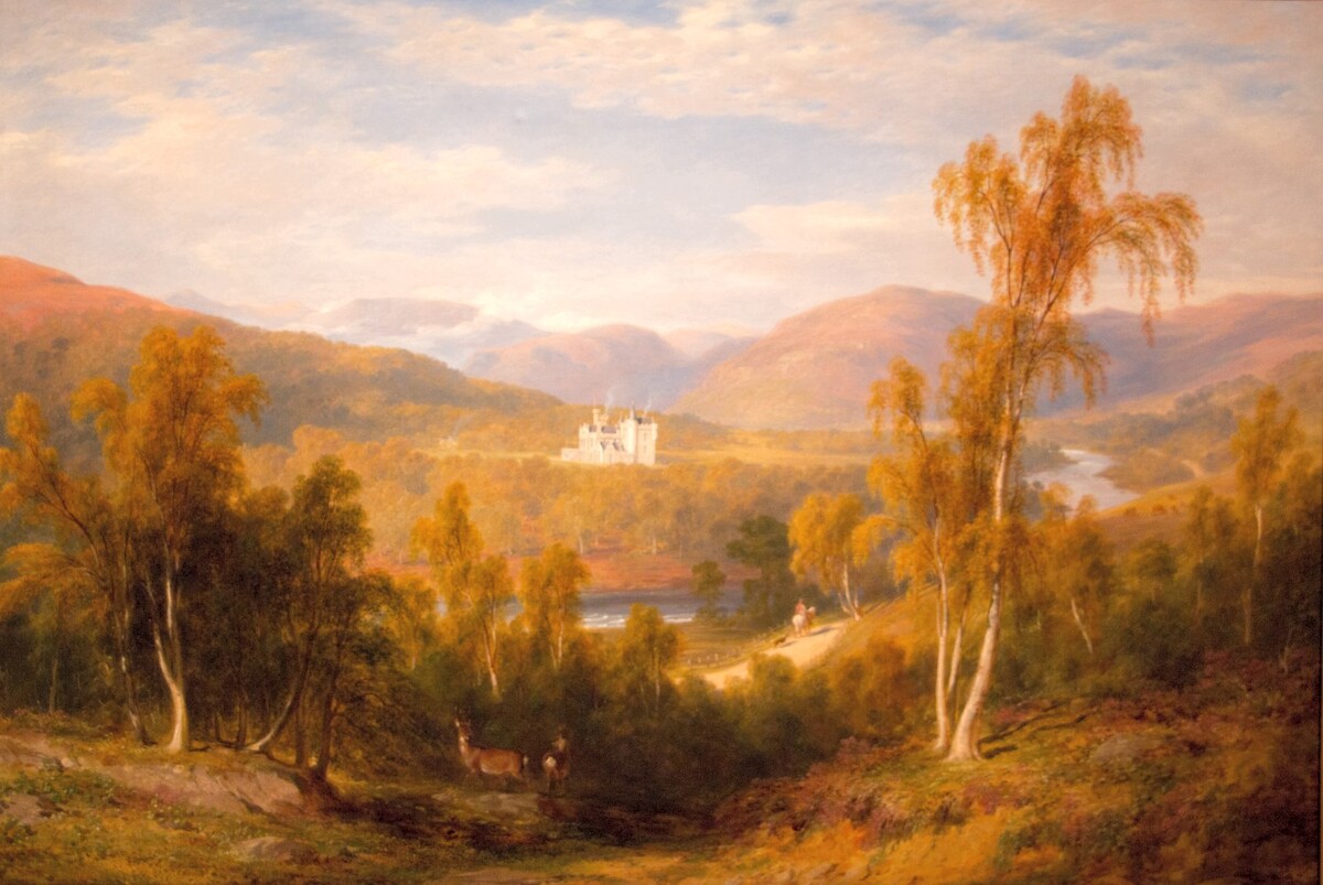 A View of Balmoral by James Giles 1848